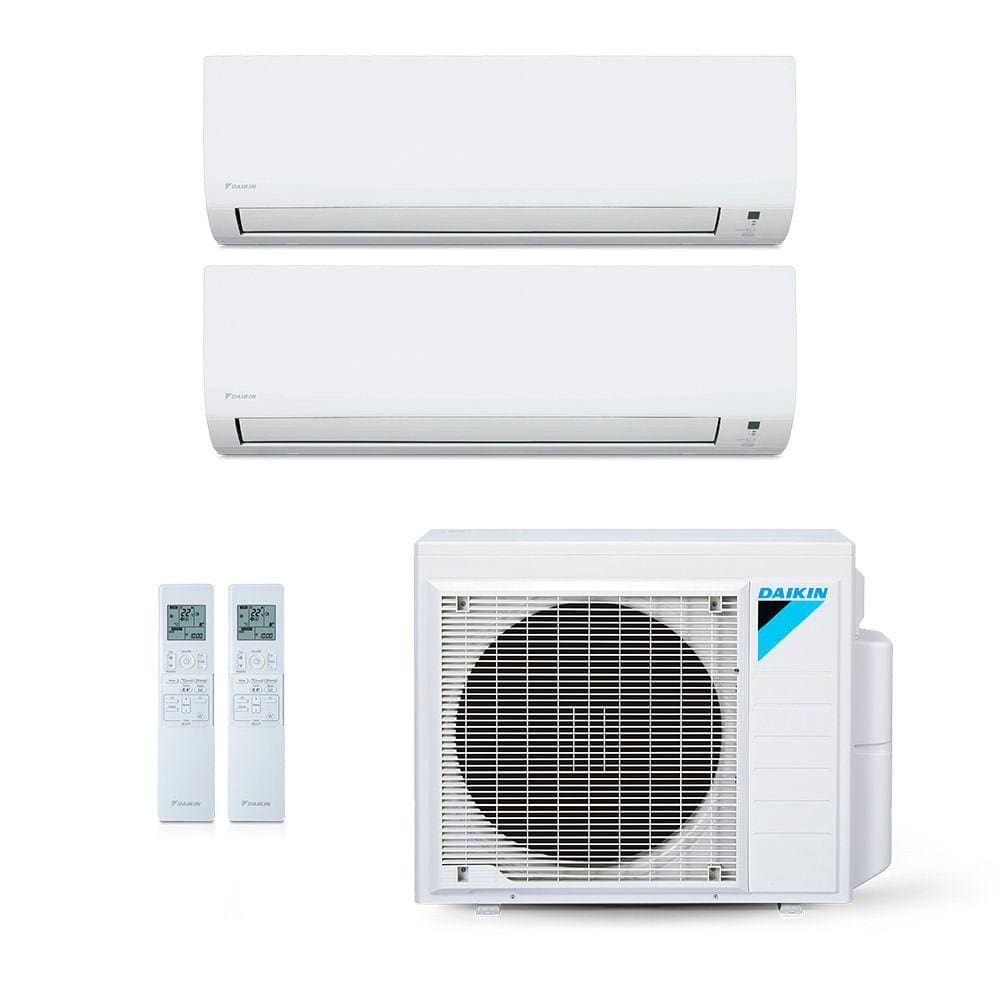 Ar-Condicionado Multi Split Inverter Dakin 24.000 BTUs (2x Evap HW 12.000) Quente/Frio 220V
