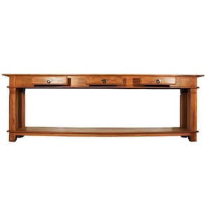 Aparador Classic Queen 2,5m Para Decoração - Peroba Rosa