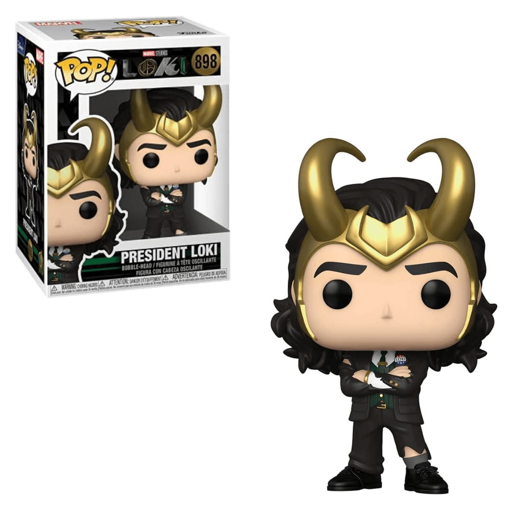 Funko Pop President Loki #898 Marvel Loki Lançamento