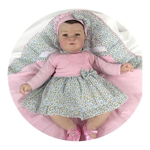 Bebe Reborn Maddie Realista Princesa Toma Banho