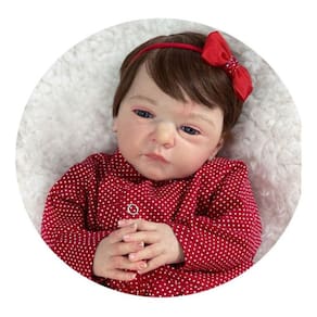 Bebe Reborn Menina, Recém Nascida, Realista, Autêntica.