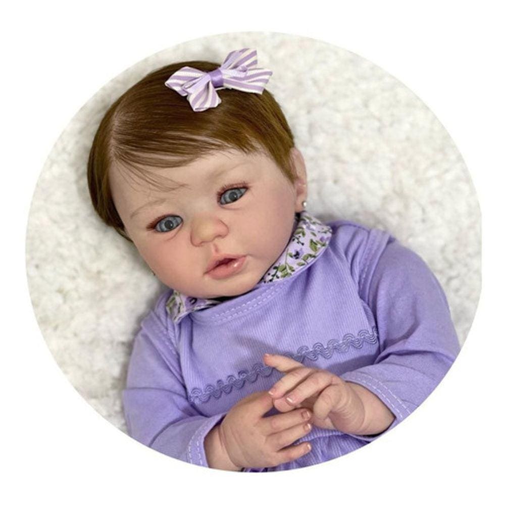 Bebe Reborn Linda Perfeita Kylin Tecido