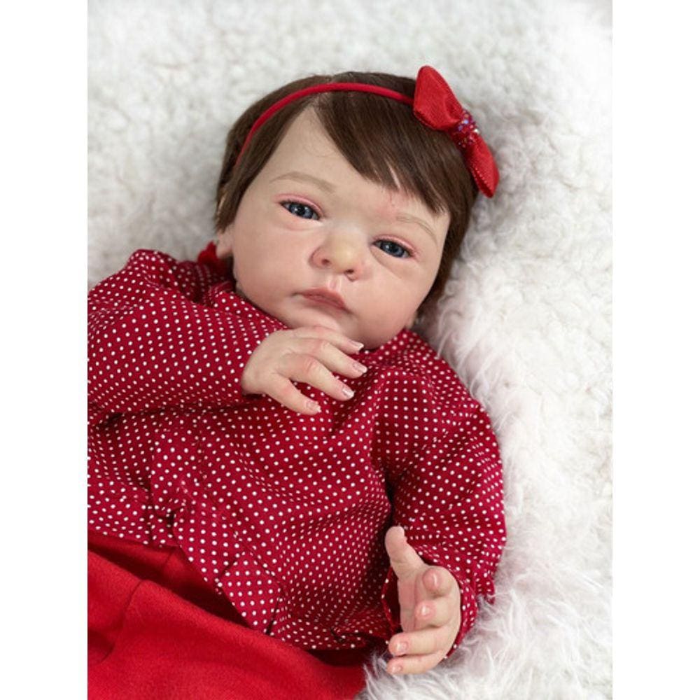 Bebe Reborn Menina, Recém Nascida, Realista, Autêntica .fofa