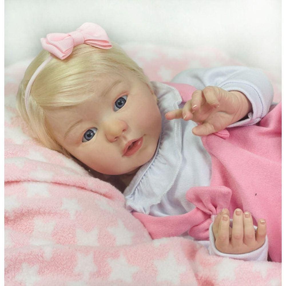 Boneca Reborn By Baby Dolls Molde Mary Ann Ruiva em Promoção é no