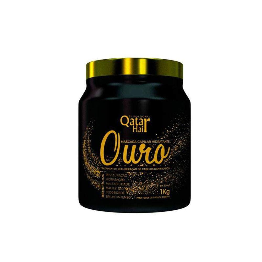 Qatar Hair Máscara Ouro 1kg