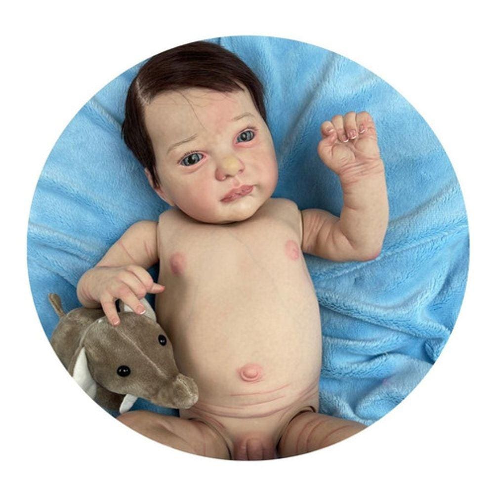 Bebê Reborn Menino Lindo Vinil Siliconado Princeso
