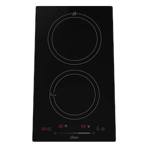 Cooktop por Indução Oster em Vitrocerâmico com 02 Bocas e Painel Touch Screen 2 em 1 Preto - OTOP202