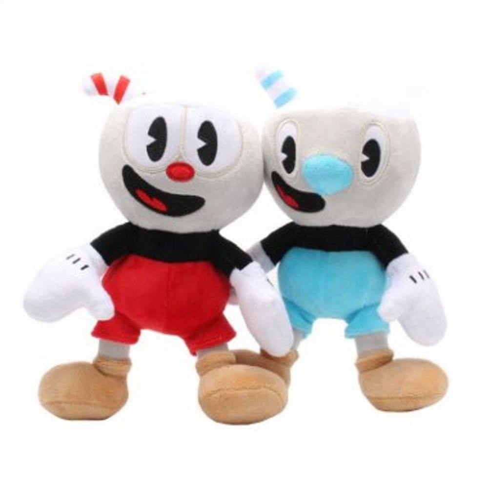 Pelucia Cuphead + Mugman