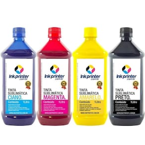 Tinta Sublimática InkPrinter Para Sublimação (4 litros)