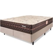 Cama Box Colchão King Ortopédico Firme Espuma D33 Antialérgico Certificado 193x203x54cm - BF Colchões