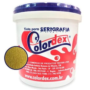 Tinta para Serigrafia Colordex Metalcolor Ouro (900ml)