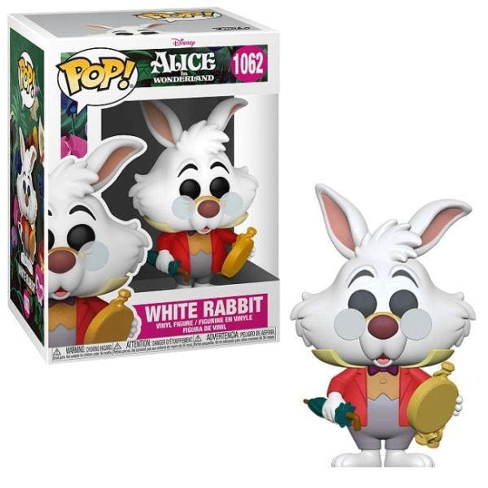 Pop Funko Alice Disney White Rabbit 1062