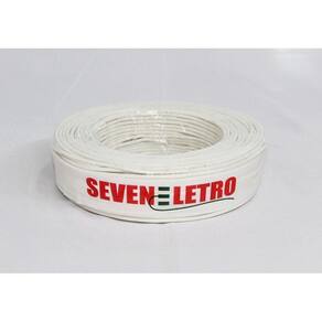Fio Cabo Flexível 1,5Mm Branco - 100 Metros