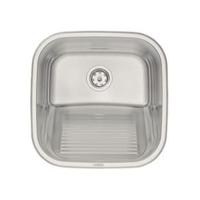 Tanque Tramontina Hera 40x40 94403407 Inox Polido