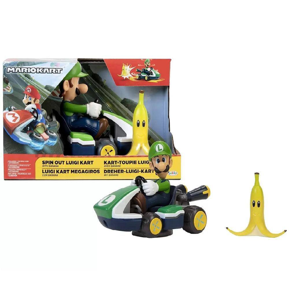 Carrinho Controle Remoto Super Mario Kart Nintendo Luigi