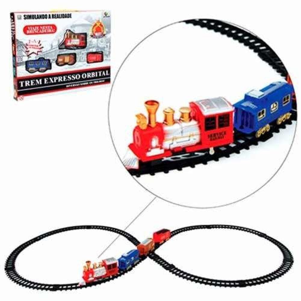 Brinquedo Trem Expresso Importway - Bw148 - Trem de Brinquedo - Magazine  Luiza