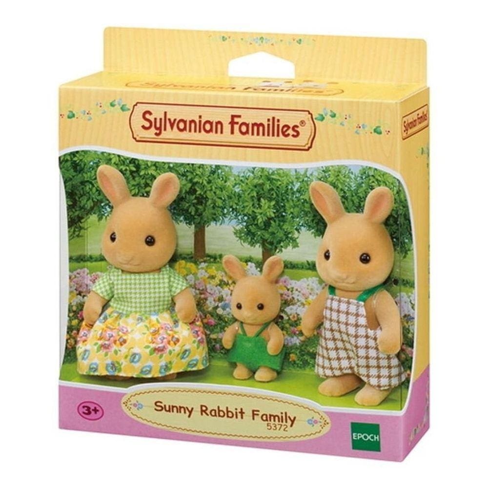 Sylvanian Families Familia Coelhos Raio De Sol Epoch