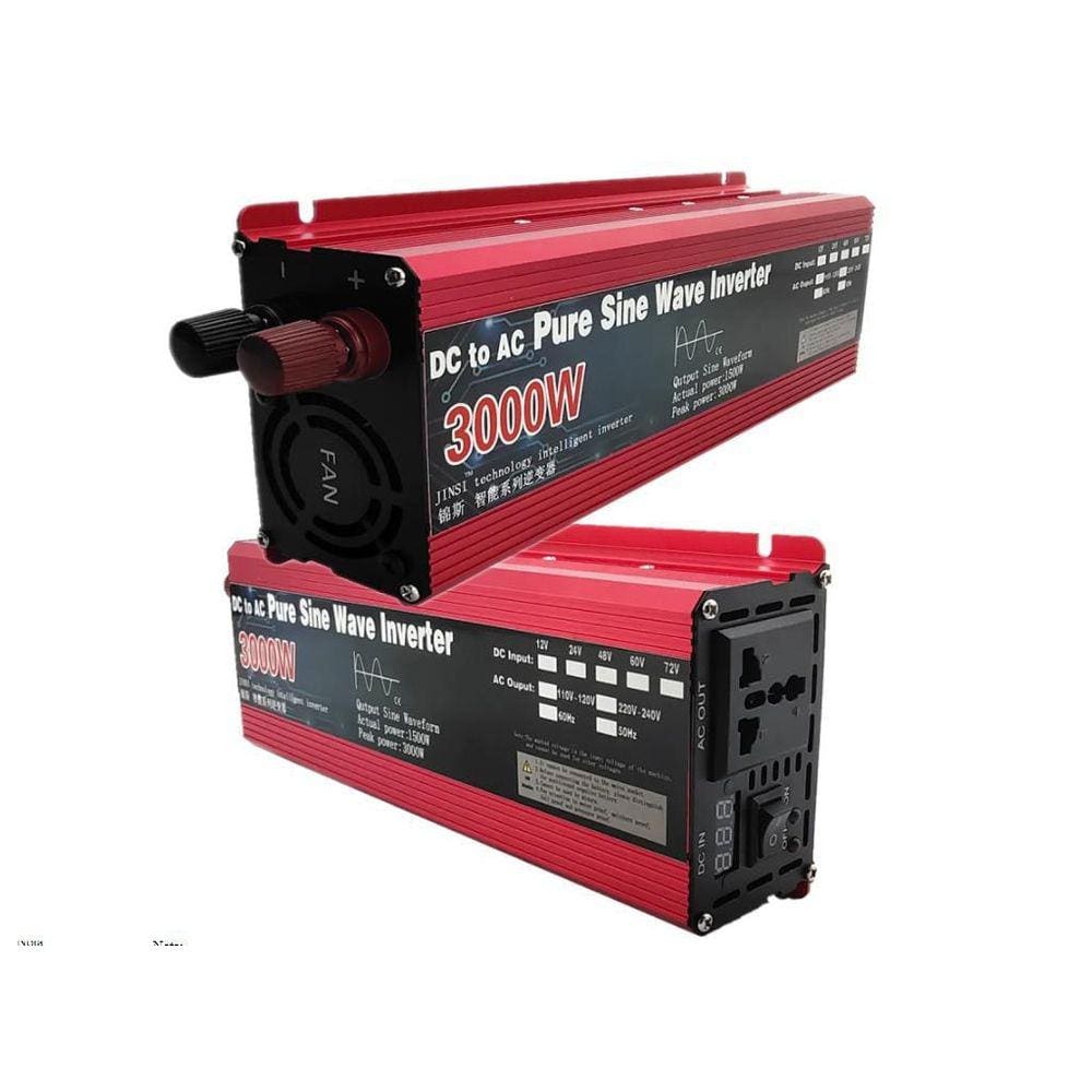 Inversor Off Grid 24V 110V 3000W 1500W Onda Senoidal Pura 60