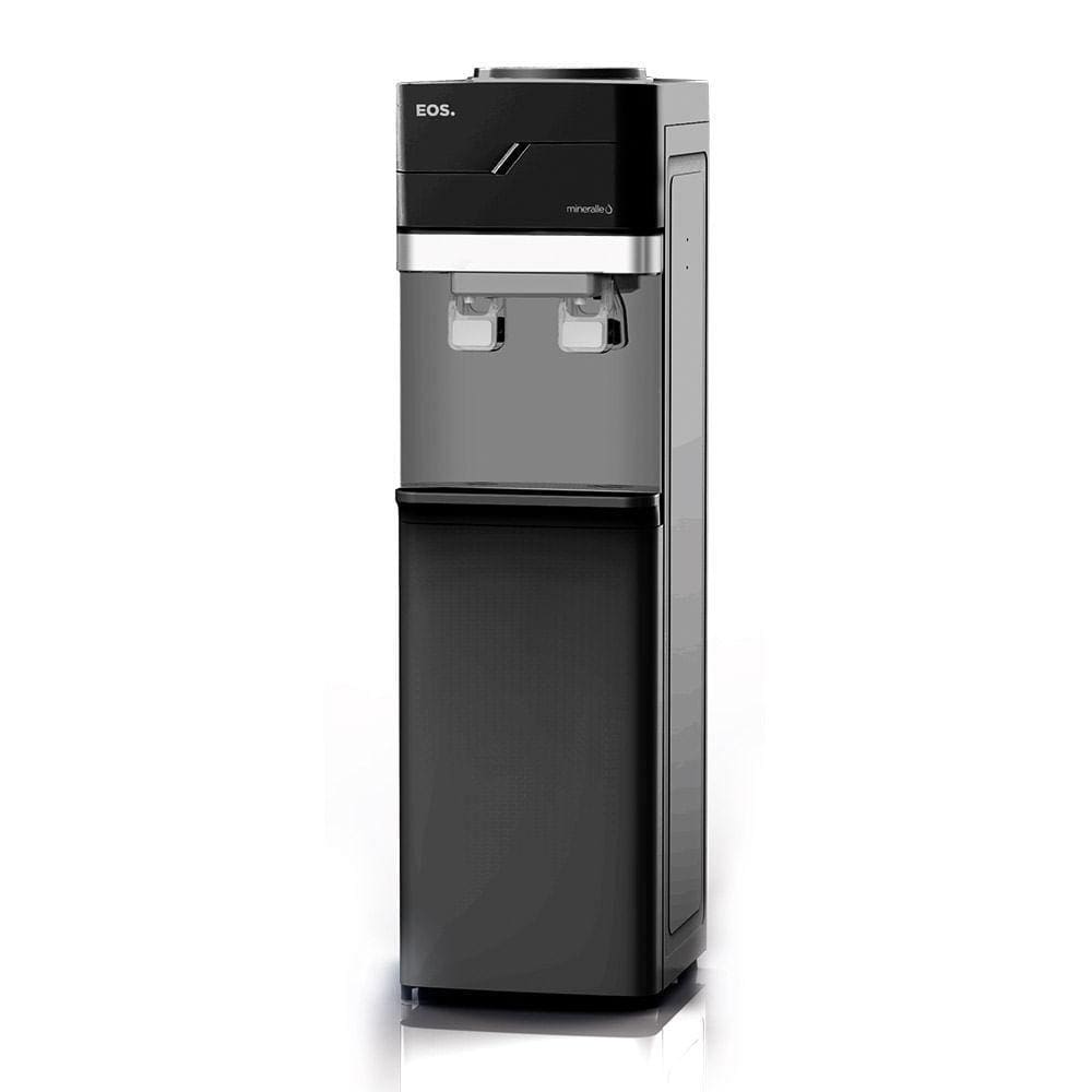 Bebedouro de Garrafão Coluna EOS Mineralle Preto 110V