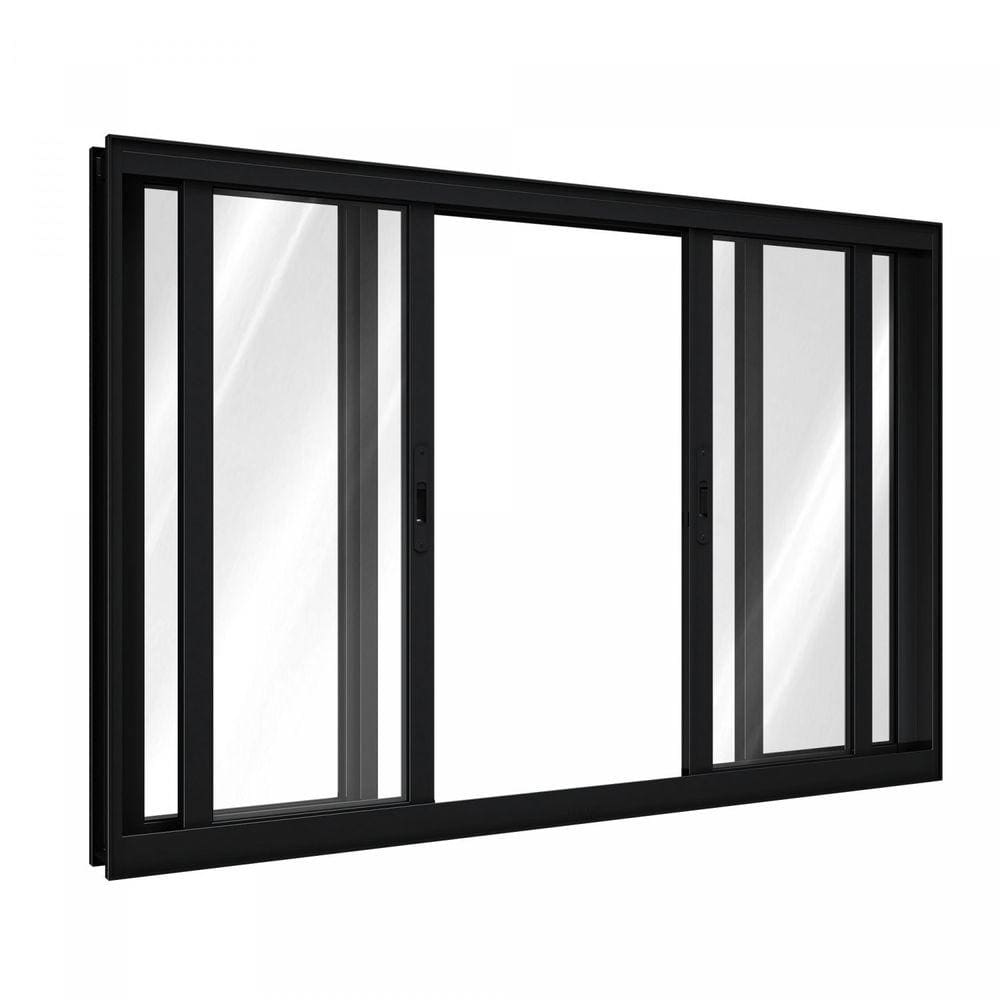Janela de Alumínio 2 Folhas Móveis e 2 Fixas 100x150cm Lucasa Branco