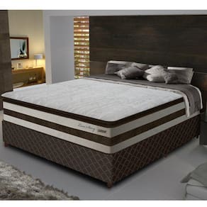 Conjunto Box Casal 138 cm com Pillow Top Love Story