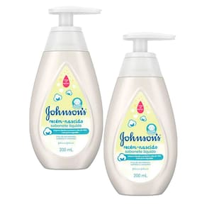 Kit 2 Sabonete Líquido Johnson`s Recém Nascido 200ml