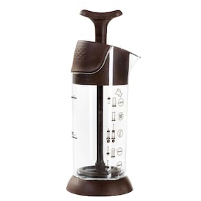 Espumador Cremeira Aerador De Leite Pressca 200Ml Marrom