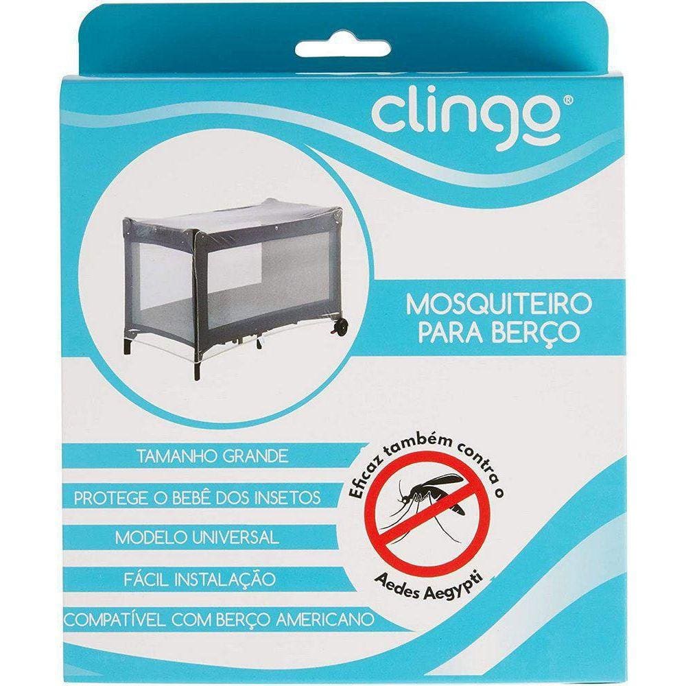 Mosquiteiro Para Berço Universal Clingo