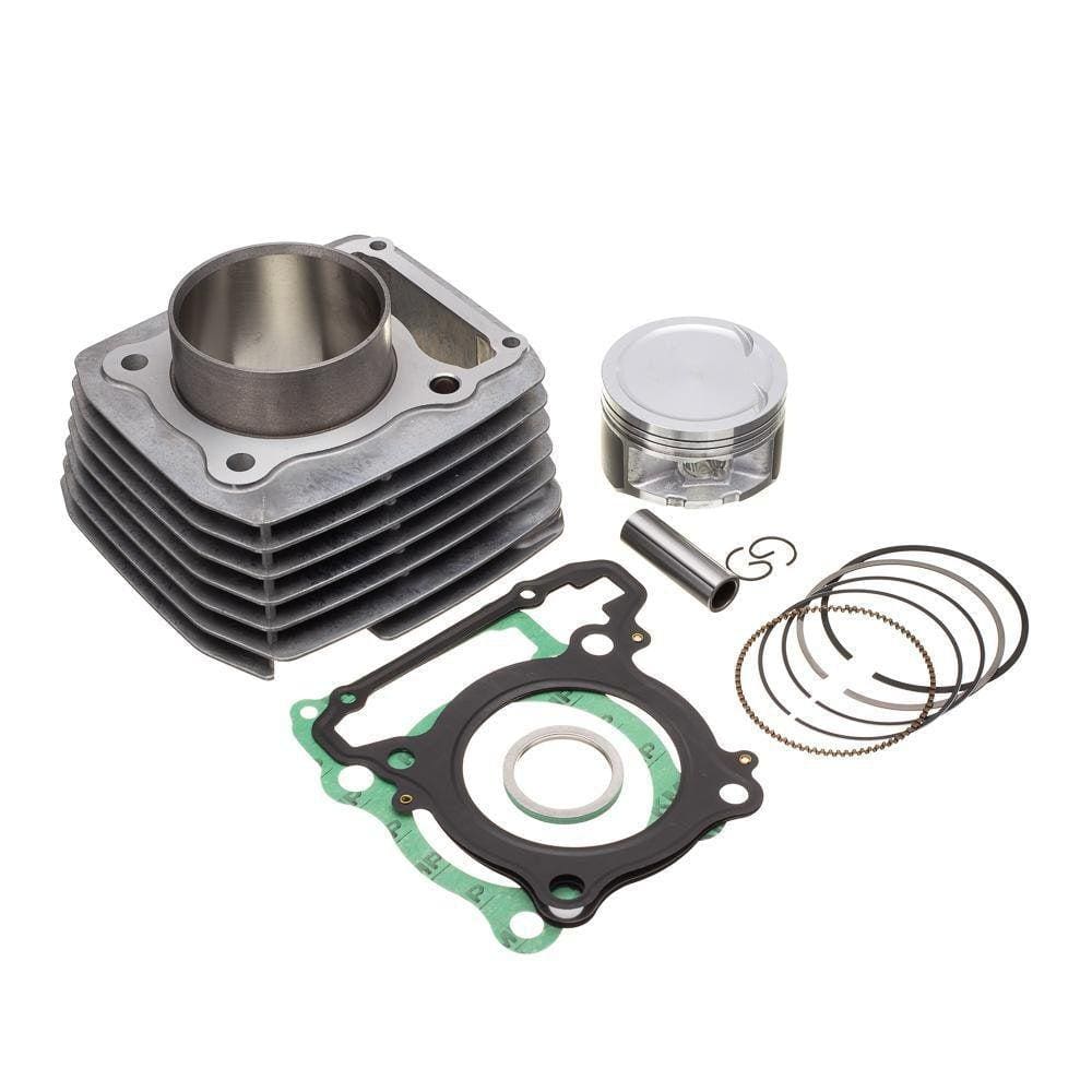 Kit Premium Com Cilindro Pistão Junta Kmp Anel Rik Cb 300 R