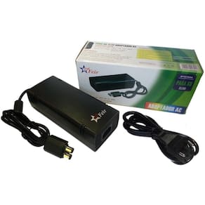 Fonte Xbox 360 Slim Feir Bivolt 110V 220V 135W Cabo