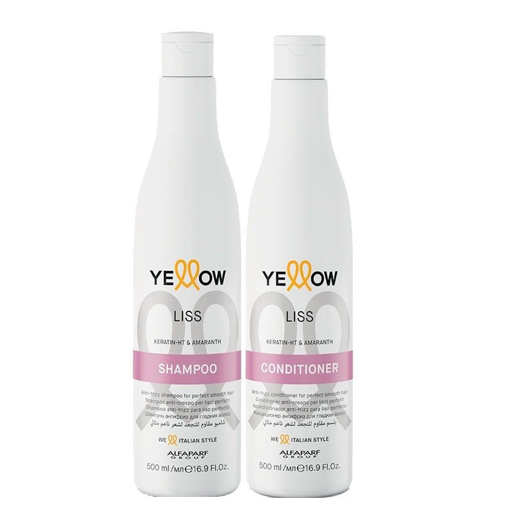 Kit Alfaparf Yellow Liss Cabelos Perfeitamente Lisos
