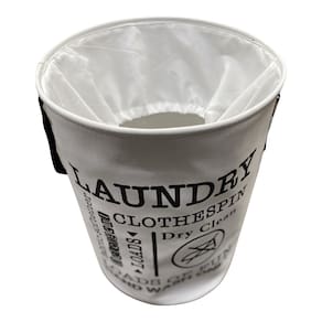 Cesto De Roupa Dobrável Tecido 45x45x60 Cm - Smart Laundry