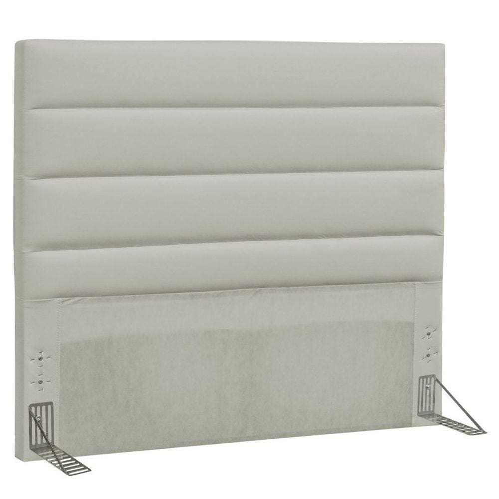 Cabeceira Quarto Casal Greta 145Cm Corano Bege - D`Monegatto