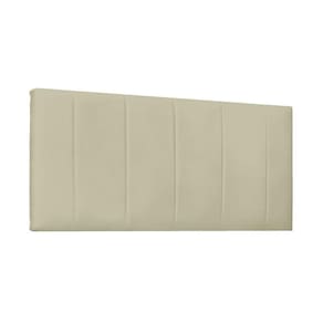 Cabeceira Painel Arizona King 195cm Corino Bege