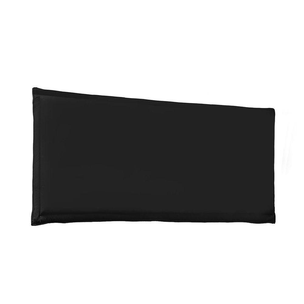 Cabeceira Painel Garden Queen 160cm Corino Preto