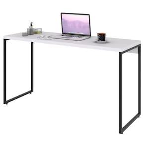 Mesa De Escritório Escrivaninha 135cm Dynamica Industrial C08 Branco Chess