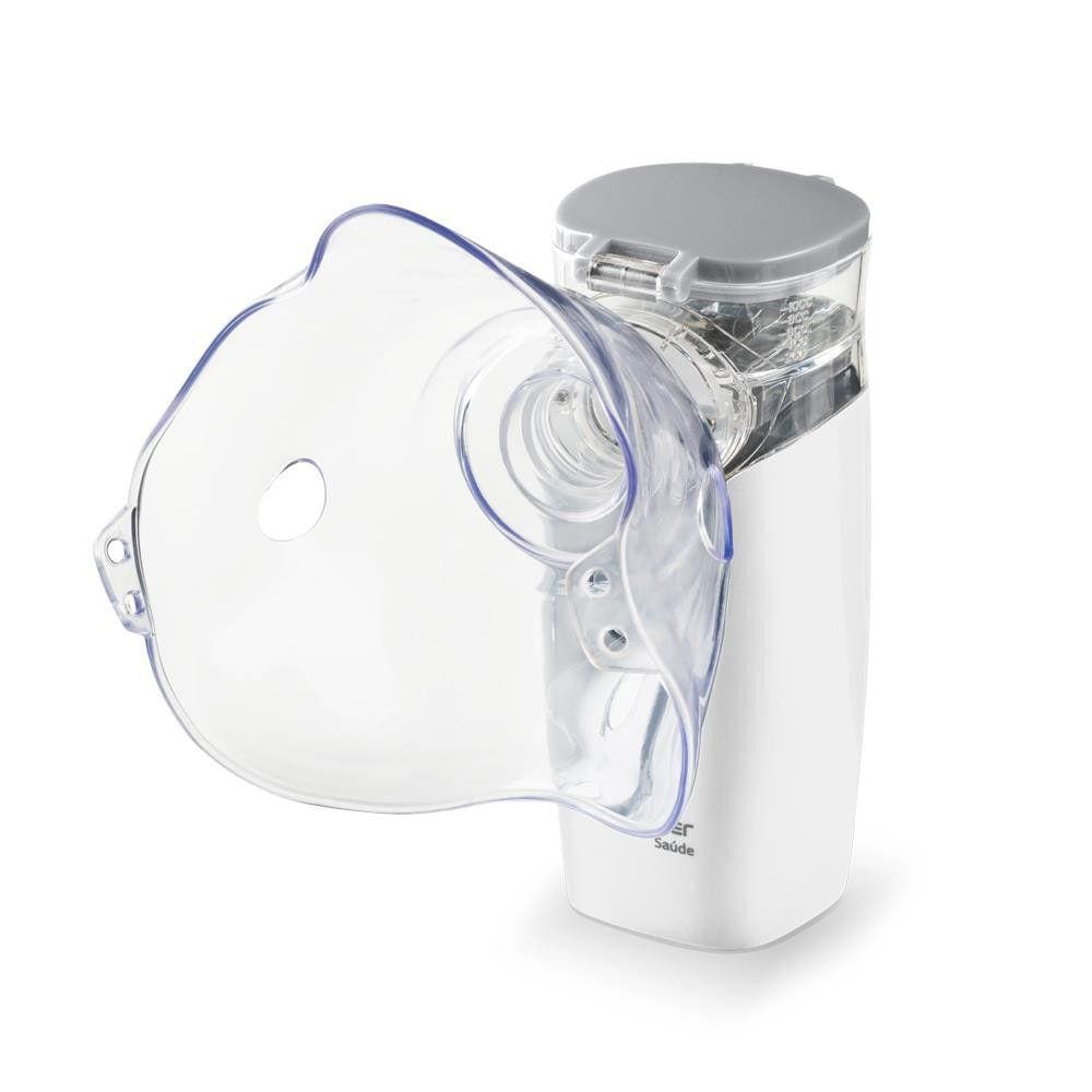 Inalador Multilaser Portátil Branco USB - HC215