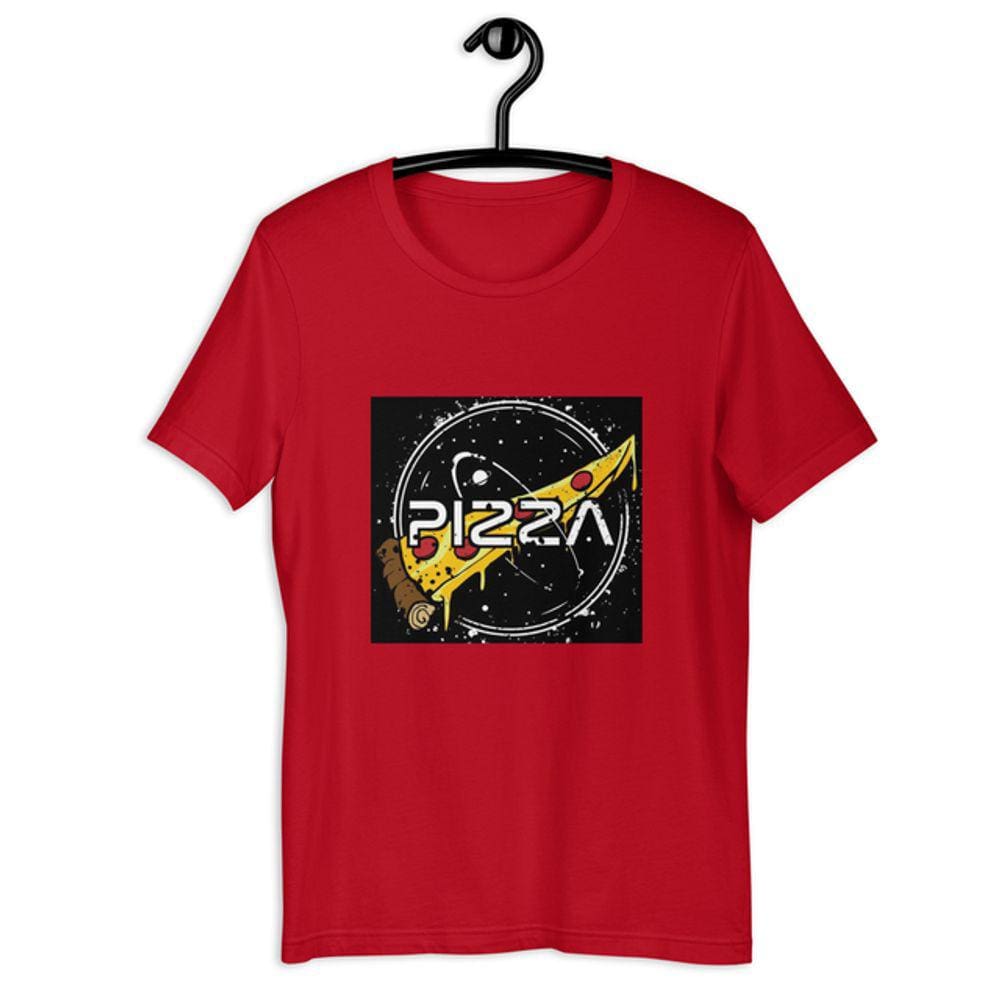 Camiseta Masculina - Pizza Space