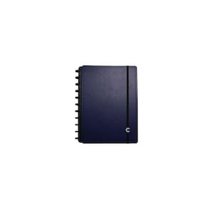 Caderno Inteligente Dark Blue Tamanho Grande 80 Folhas