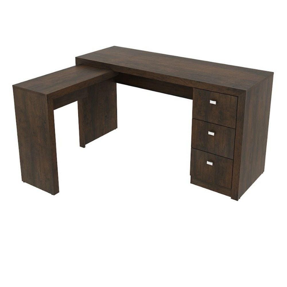 Mesa Para Escritório 3 Gavetas ME4101 Tecnomobili