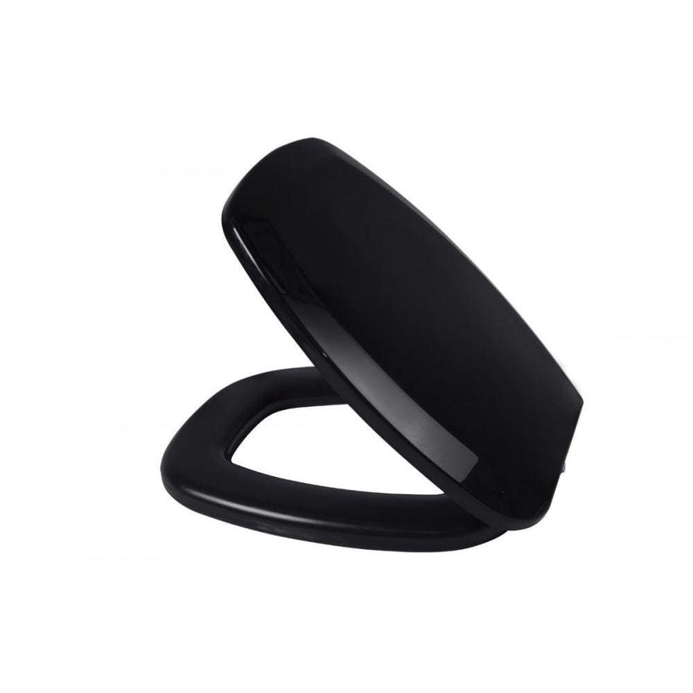 Assento Almofadado Retangular Preto