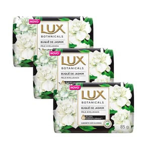 Kit 3 Sabonetes em Barra Lux Botanicals Buquê de Jasmim 85g