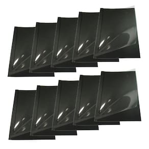 Kit 10 Capas Encadernação Térmica Até 90 Folhas A4 Preta