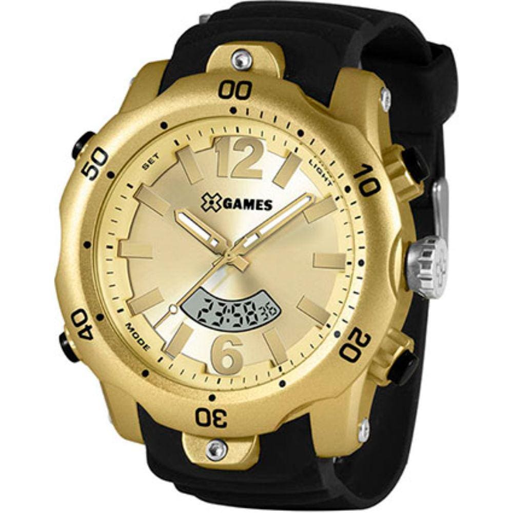 Relogio X-games Masculino Dourado Xmppa292 C2px