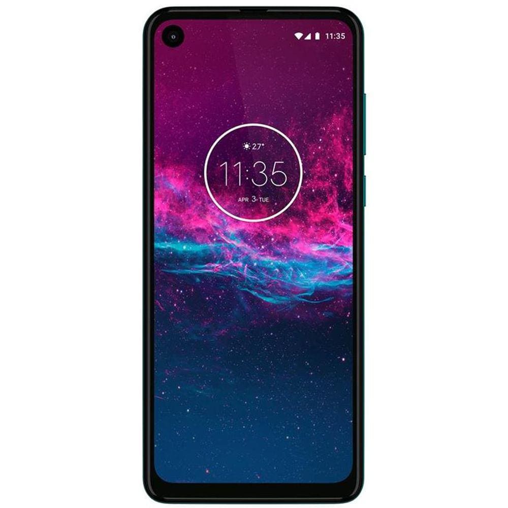 Usado: Motorola One Action 128GB Aquamarine Excelente - Trocafone
