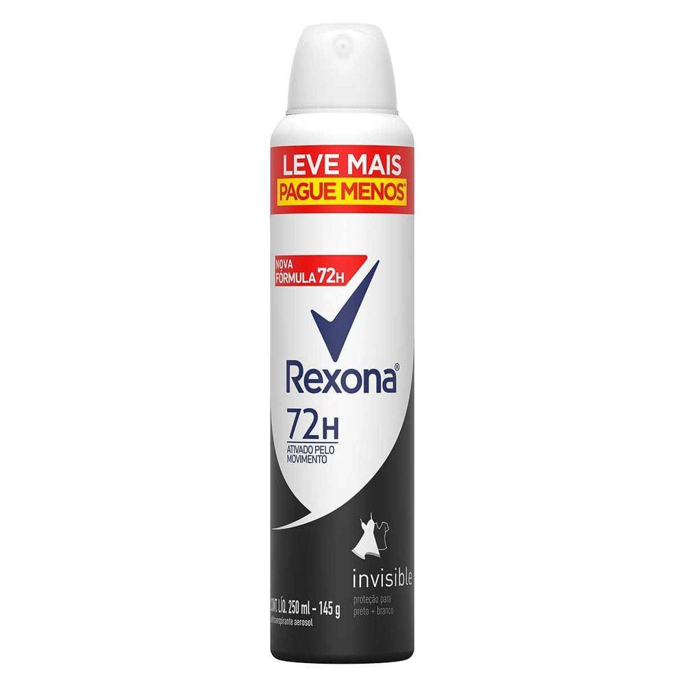 Desodorante Rexona Aero Invisible 250ml