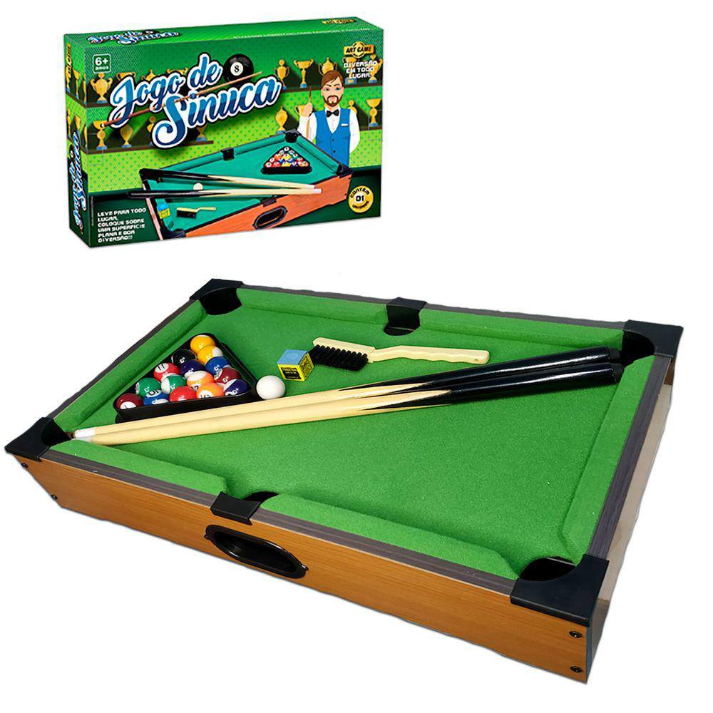 Mesa De Sinuca Bilhar Snooker Infantil TB-4