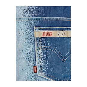 Agenda Tilibra Costurada Jeans Capas Diversas - Item Sortido