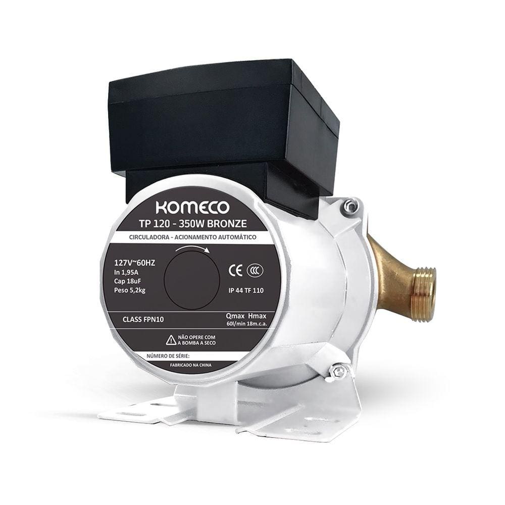 Pressurizador Komeco Tp 120 G1 Bronze 127V/60Hz - 350W