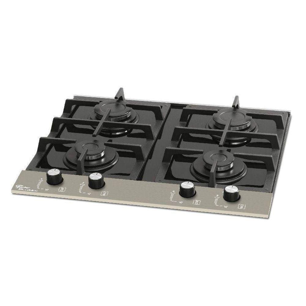 Fogão Cooktop Fischer 4Q Platinium